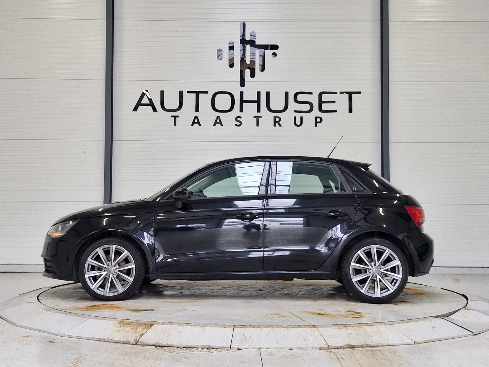 Sort Audi A1 fra 2012