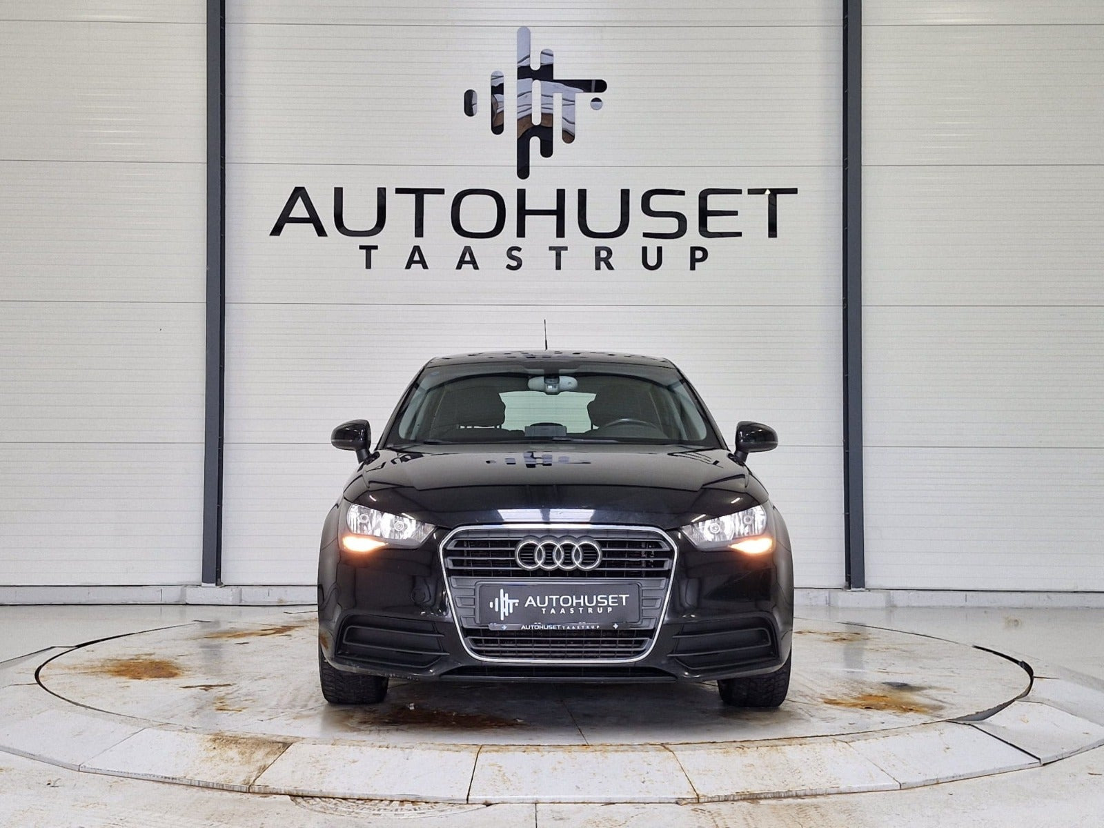 Sort Audi A1 fra 2012