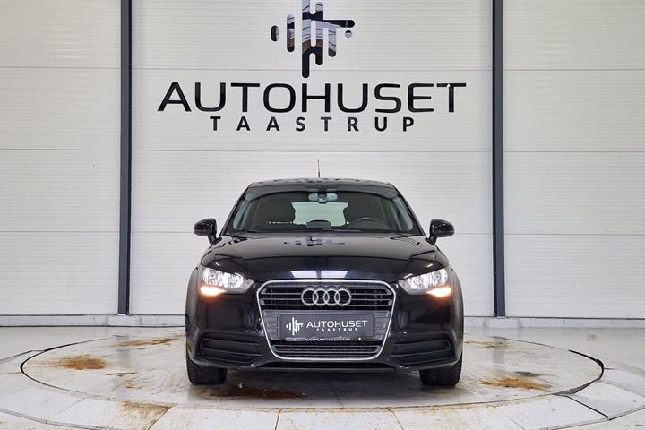 Sort Audi A1 fra 2012