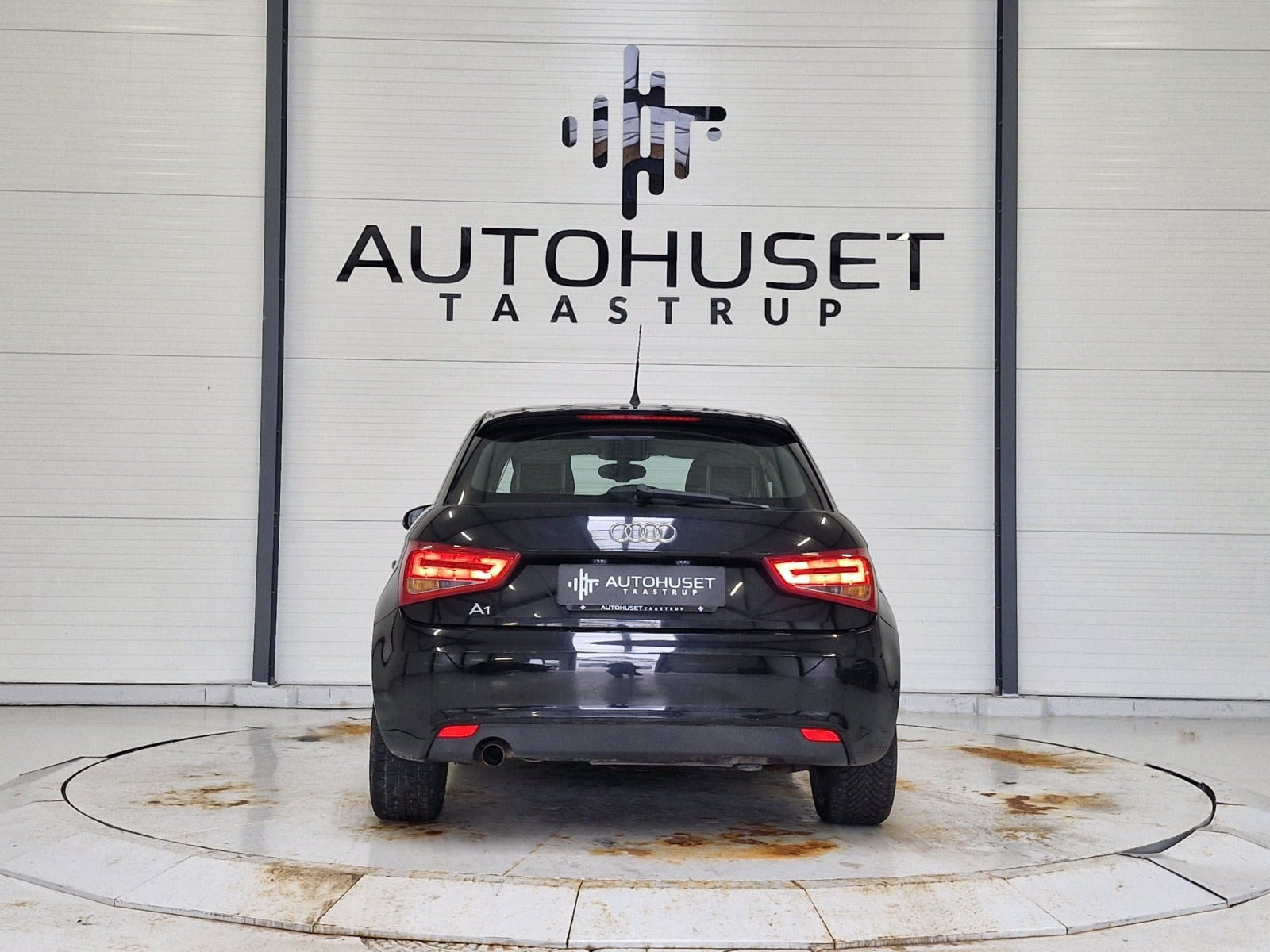 Sort Audi A1 fra 2012