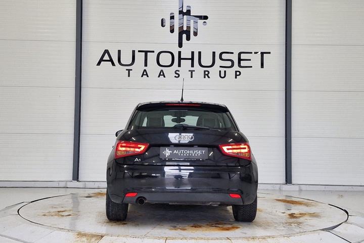 Sort Audi A1 fra 2012