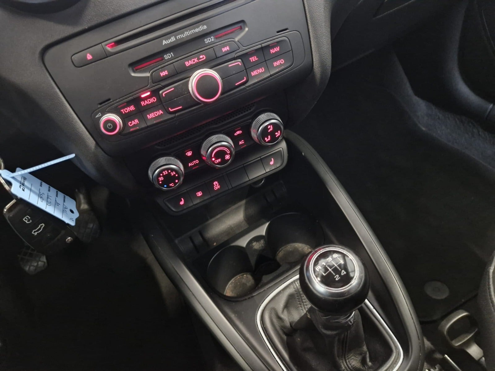 Sort Audi A1 fra 2012