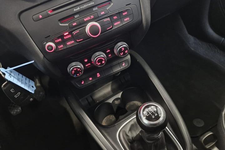 Sort Audi A1 fra 2012