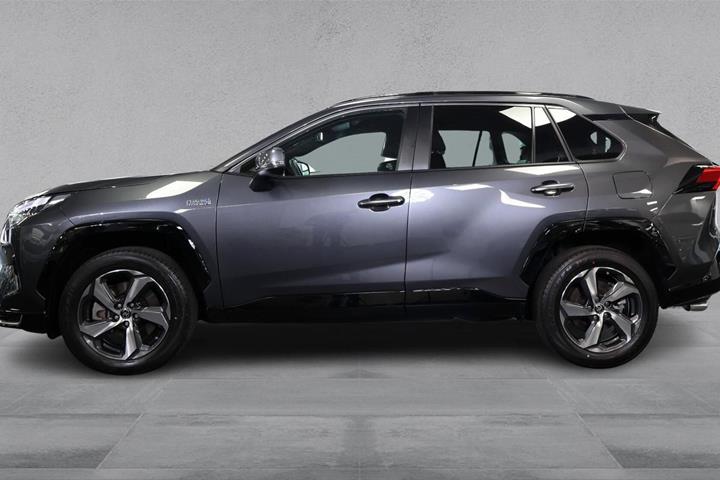 Grå Toyota RAV4 fra 2023
