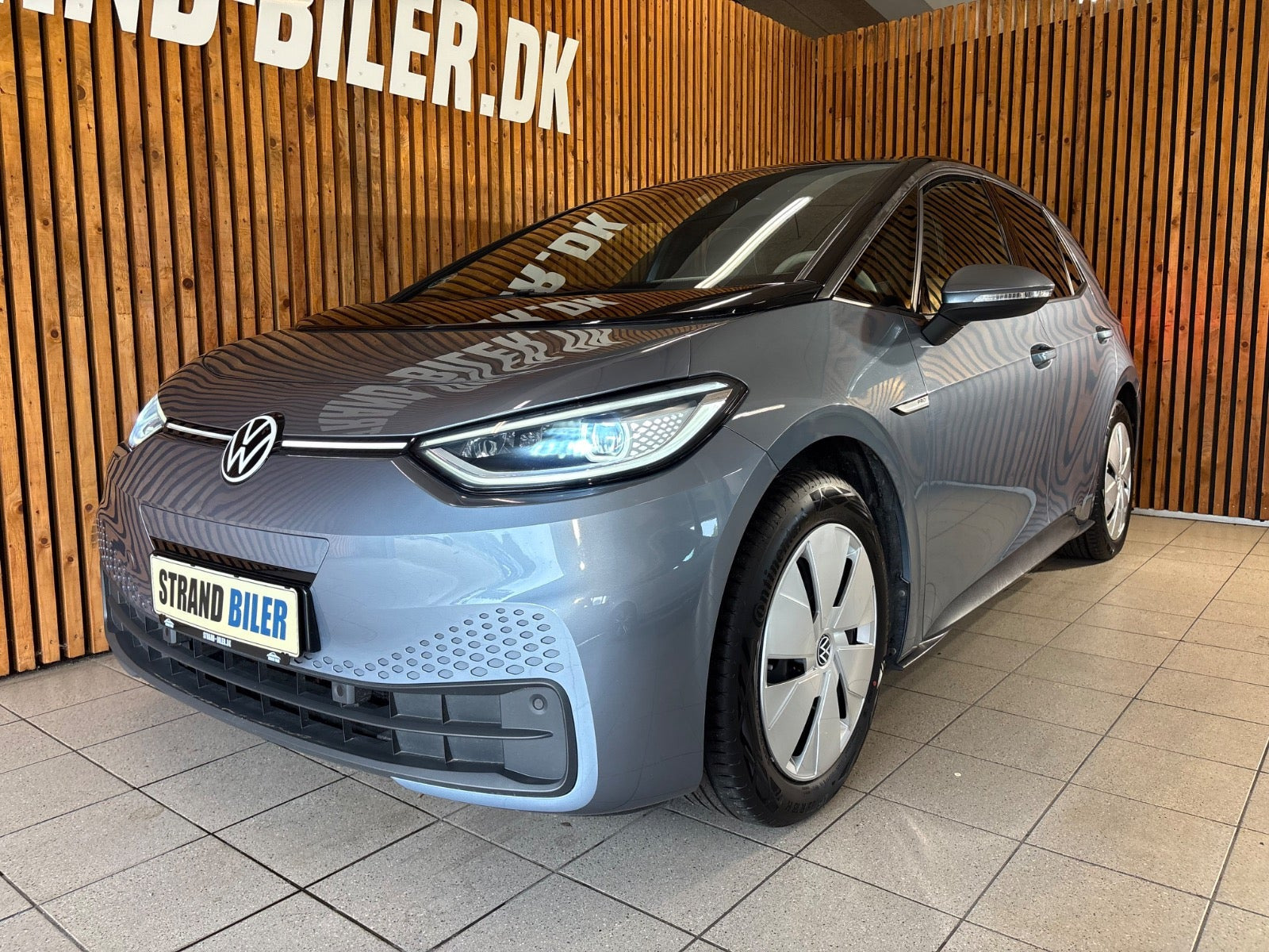 Blå VW ID.3 fra 2021