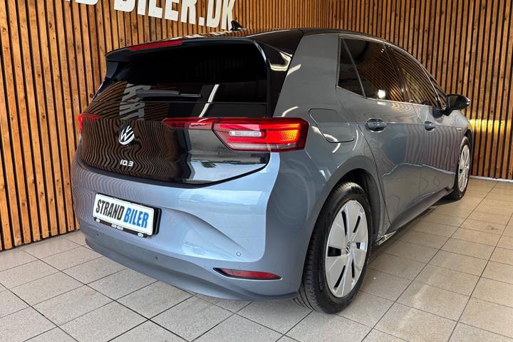 Blå VW ID.3 fra 2021