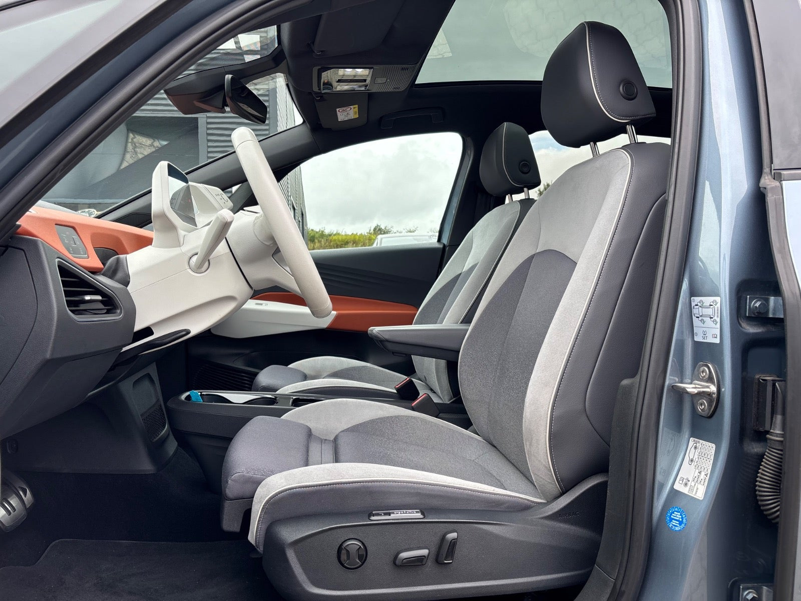 Blå VW ID.3 fra 2021
