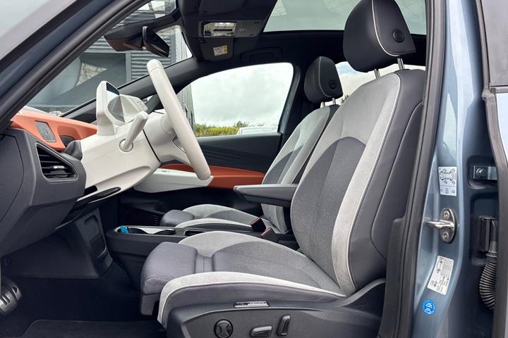 Blå VW ID.3 fra 2021