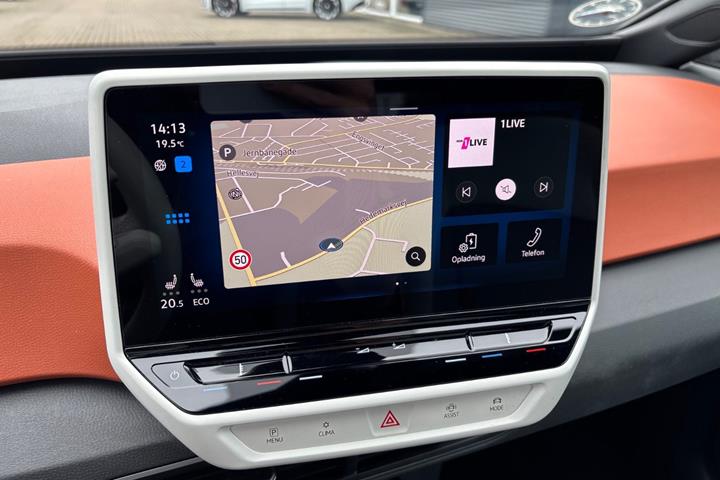 Blå VW ID.3 fra 2021