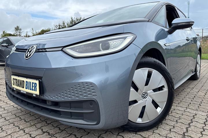 Blå VW ID.3 fra 2021