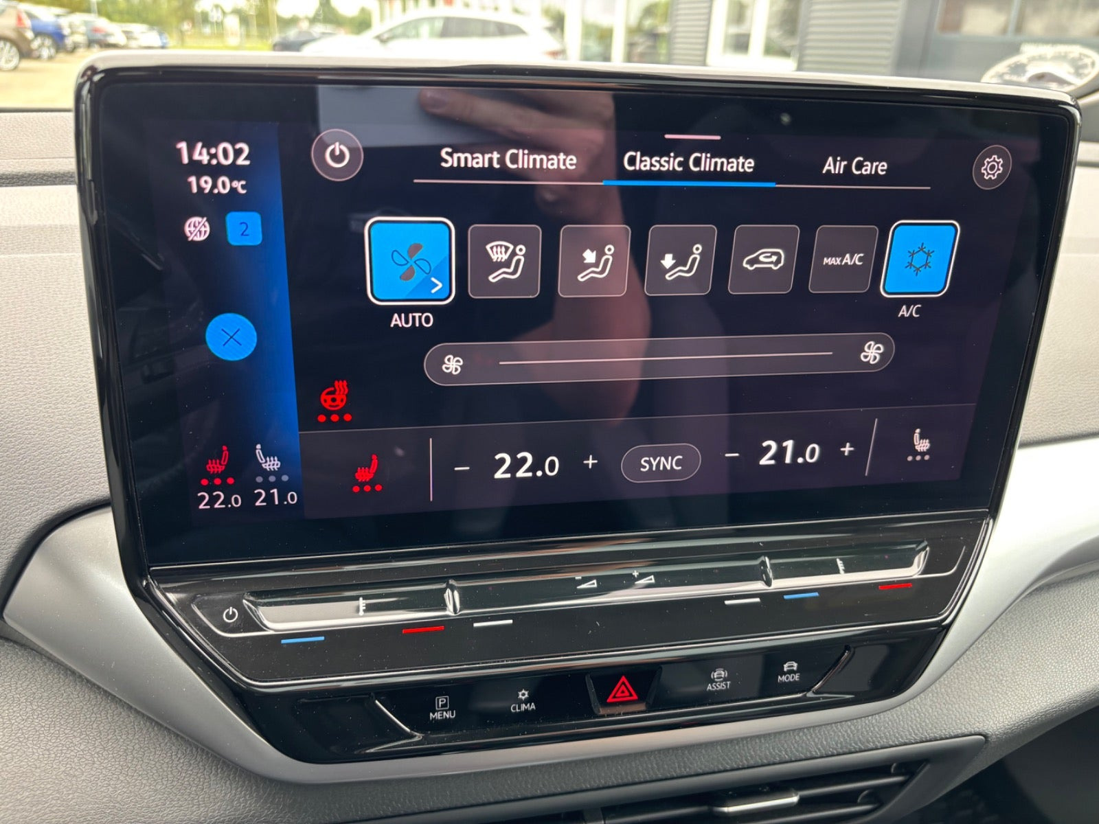 Grå VW ID.4 fra 2022