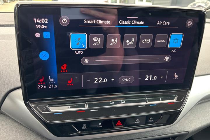 Grå VW ID.4 fra 2022