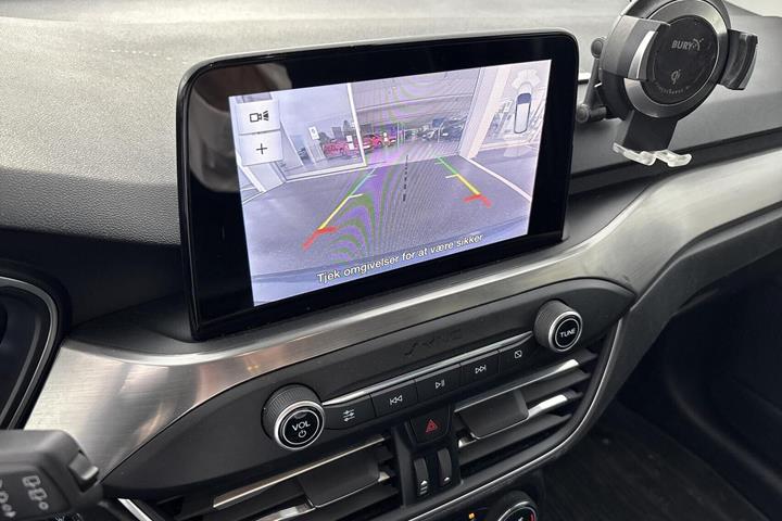 Blå Ford Focus fra 2019