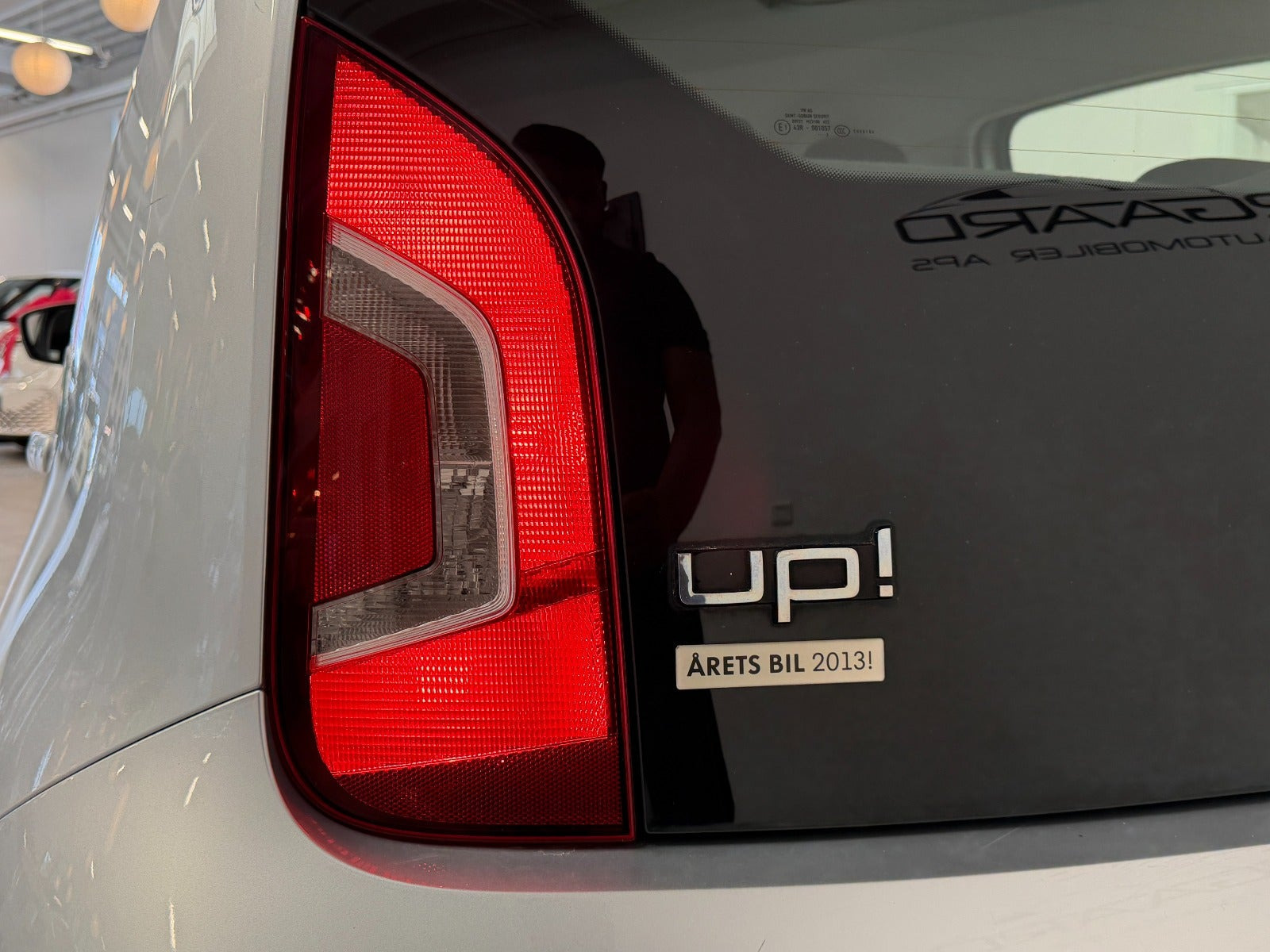 Sølv VW UP! fra 2013