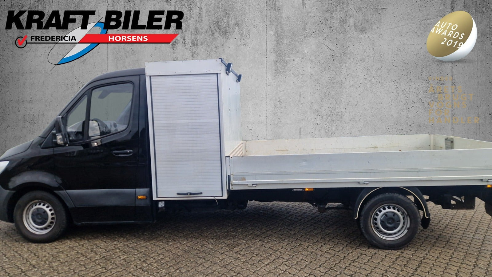 Sort Mercedes Sprinter 316 fra 2018