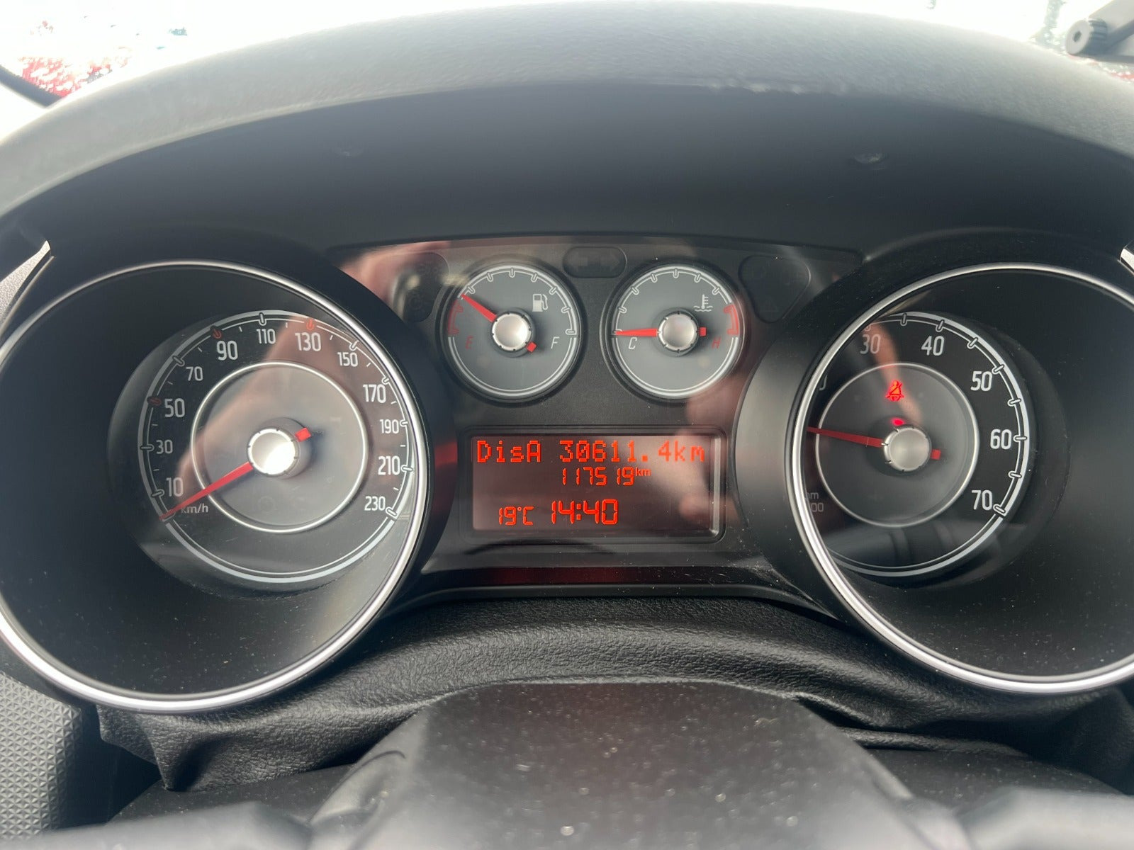 Sort Fiat Punto fra 2015