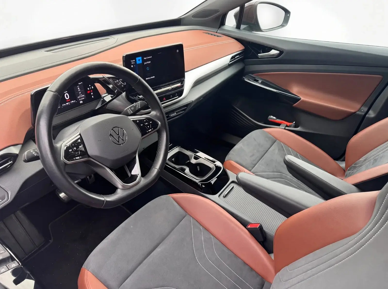 Grå VW ID.4 fra 2021