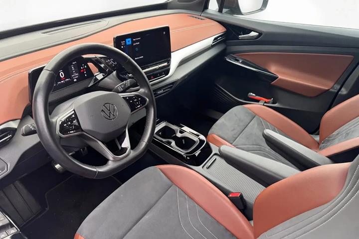 Grå VW ID.4 fra 2021