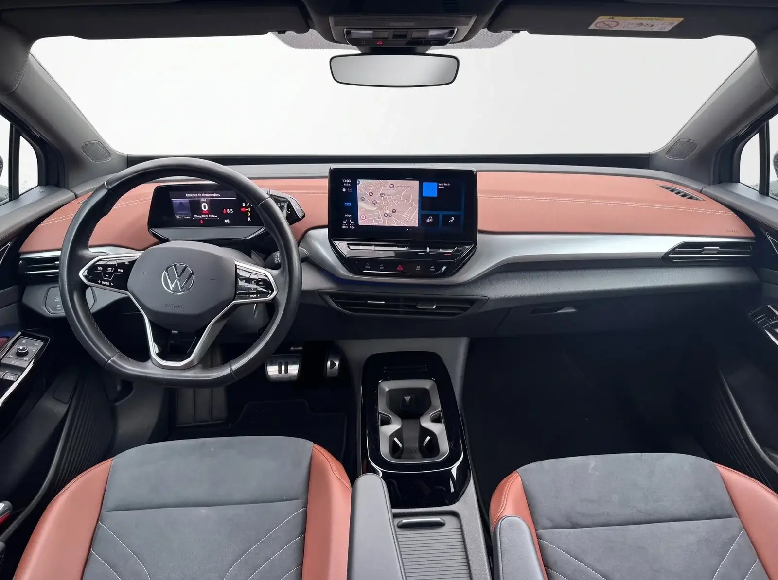 Grå VW ID.4 fra 2021