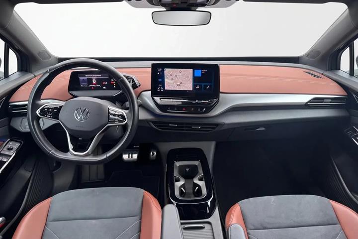 Grå VW ID.4 fra 2021
