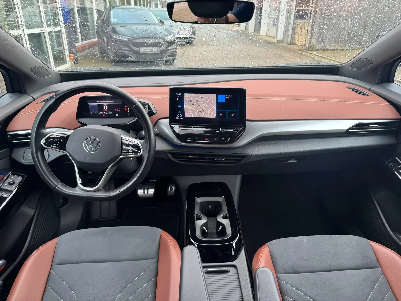 Grå VW ID.4 fra 2021