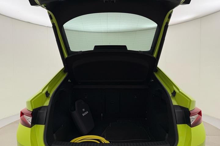 Grøn Skoda Enyaq fra 2023