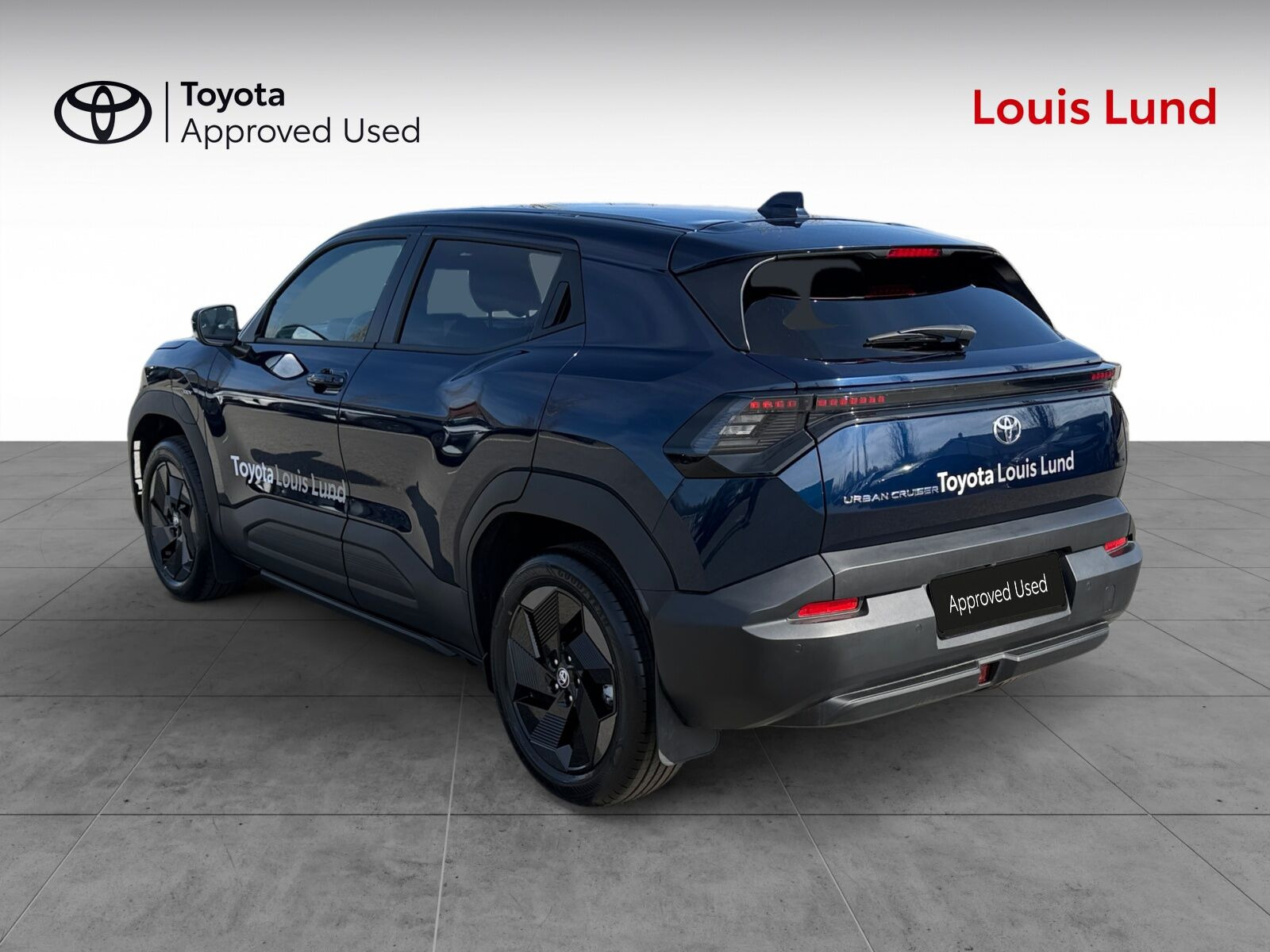 Blå Toyota Urban Cruiser fra 2026