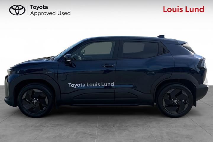 Blå Toyota Urban Cruiser fra 2026