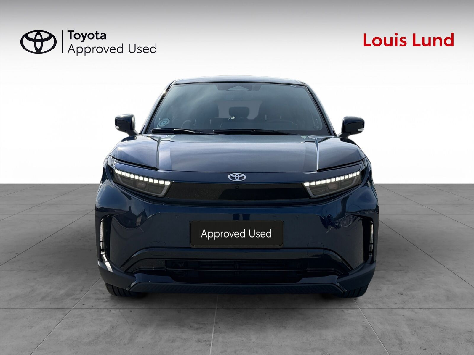 Blå Toyota Urban Cruiser fra 2026