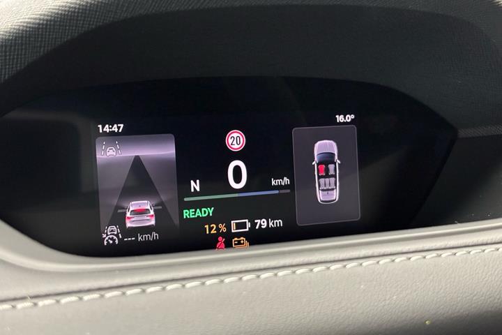Grå Skoda Enyaq fra 2026