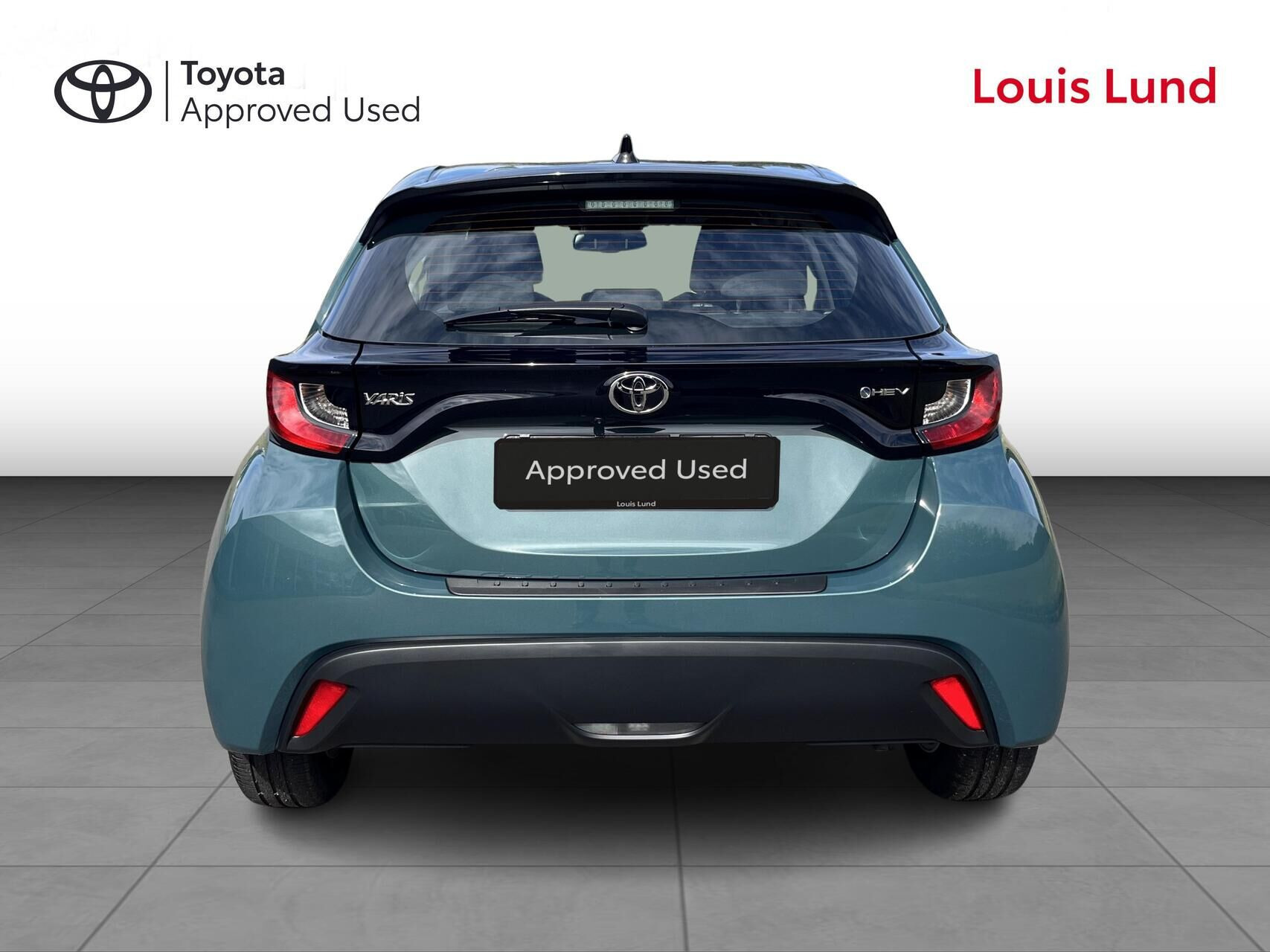 Grøn Toyota Yaris fra 2025