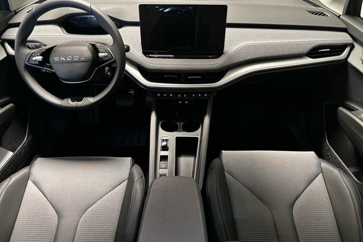 Grå Skoda Enyaq fra 2027