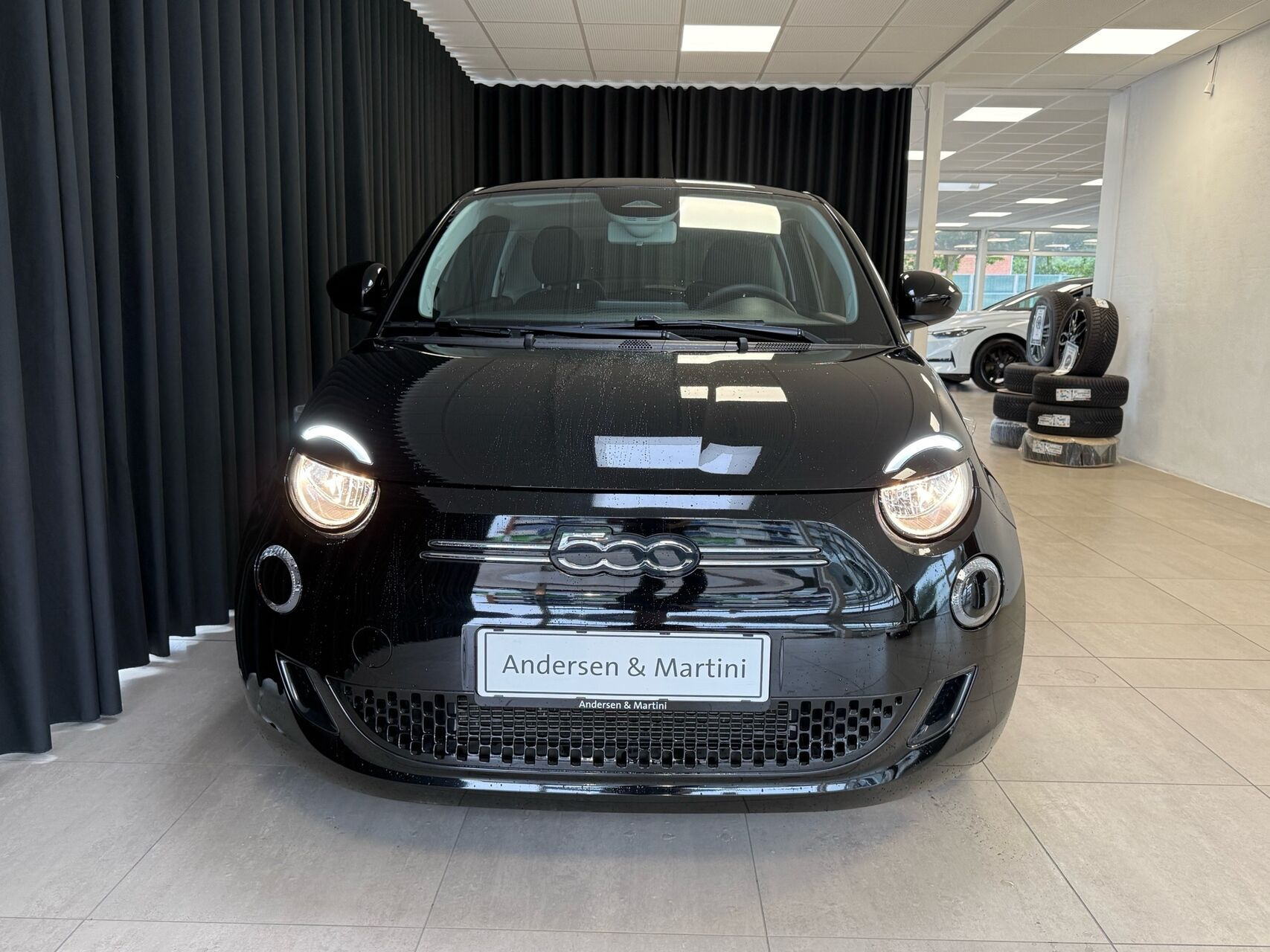 Sort Fiat 500e fra 2023