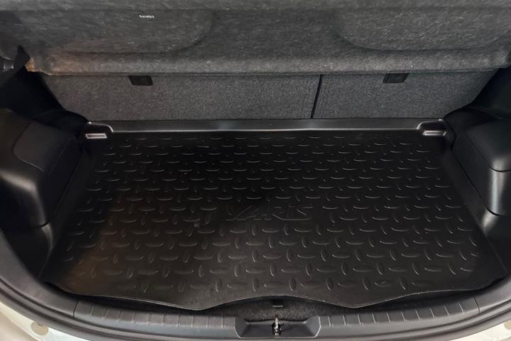 Hvid Toyota Yaris fra 2017