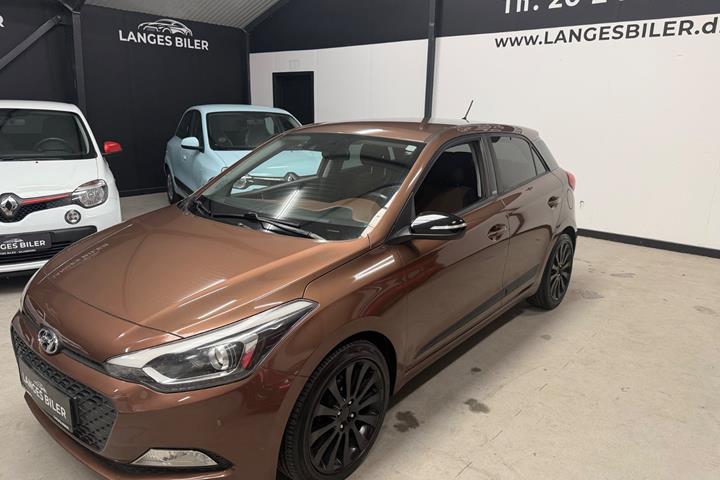 Brun Hyundai i20 fra 2015