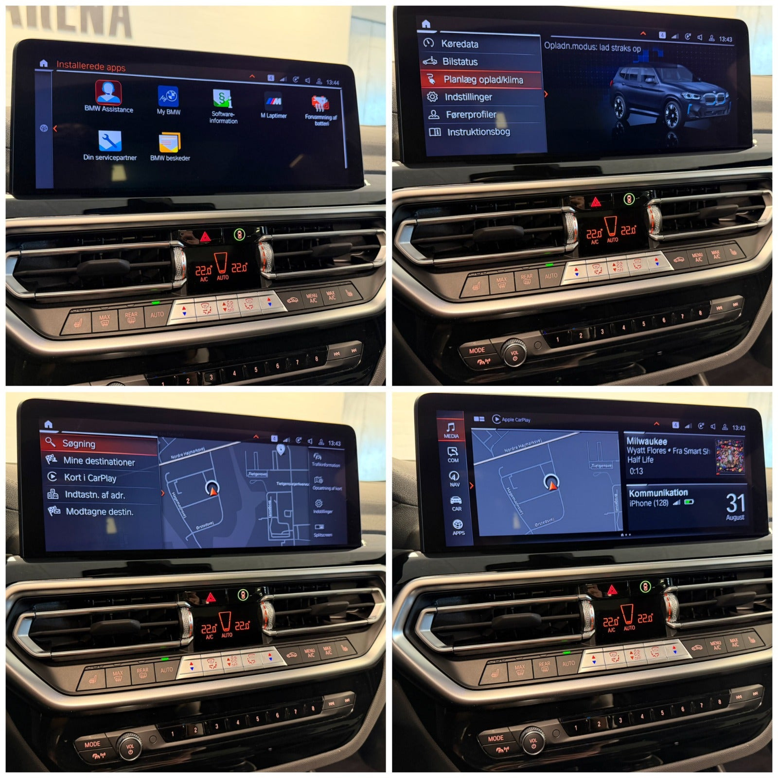 Sort BMW iX3 fra 2022