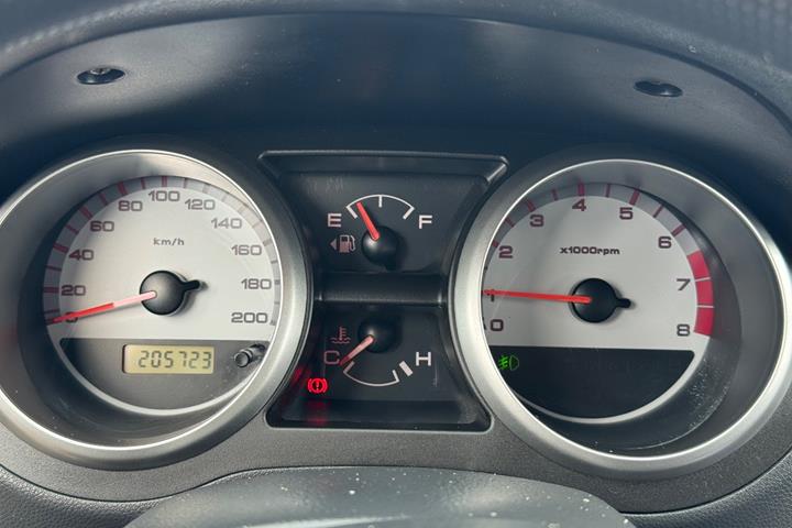 Sølv Suzuki Ignis fra 2005