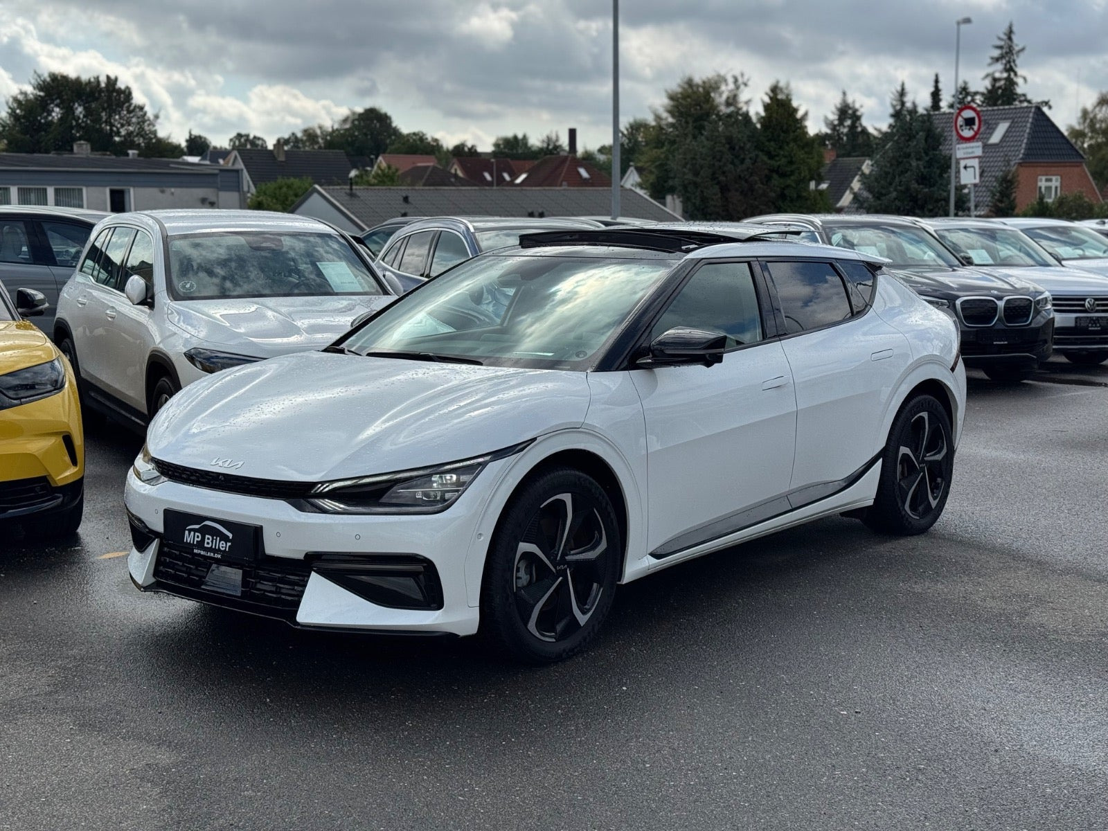 Hvid Kia EV6 fra 2024