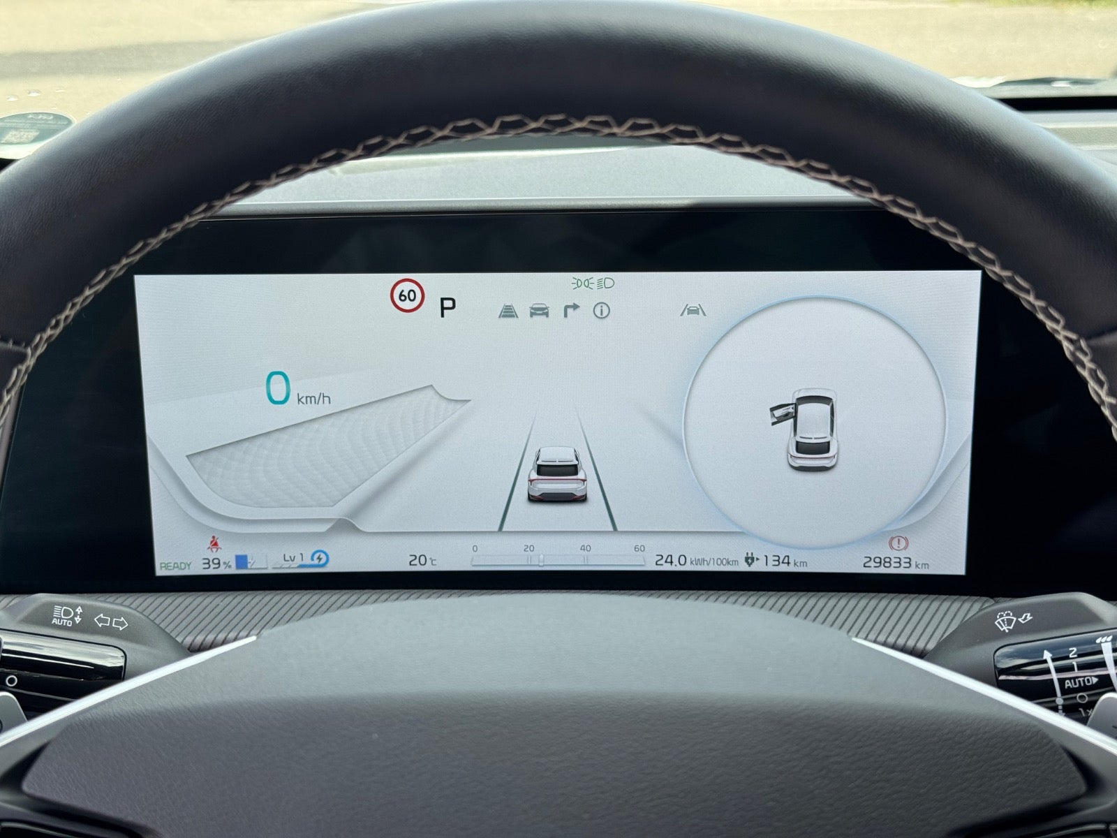 Hvid Kia EV6 fra 2024