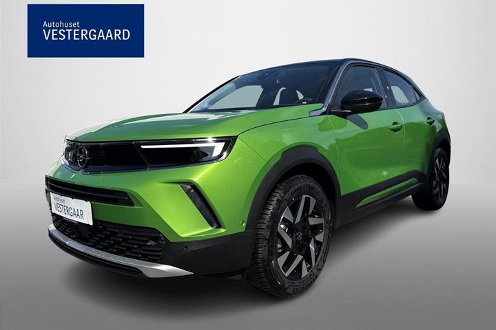 Grøn Opel Mokka-e fra 2023