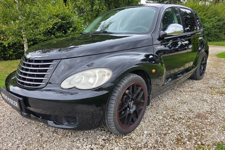 Gul Chrysler PT Cruiser fra 2008