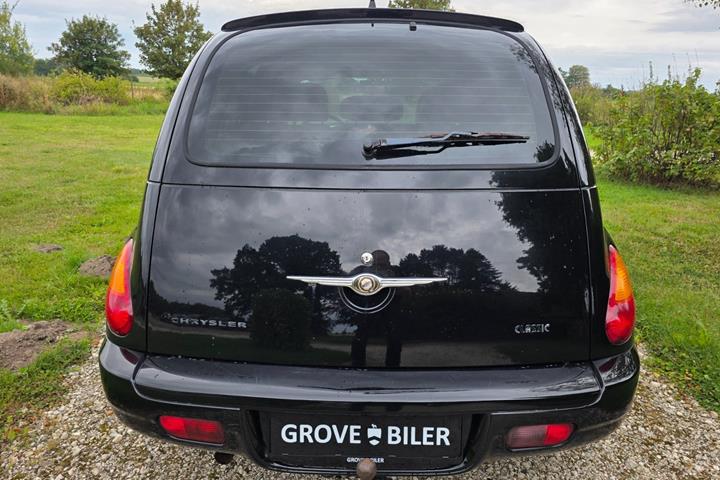 Gul Chrysler PT Cruiser fra 2008