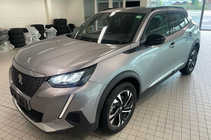 Grå Peugeot e-2008 fra 2023