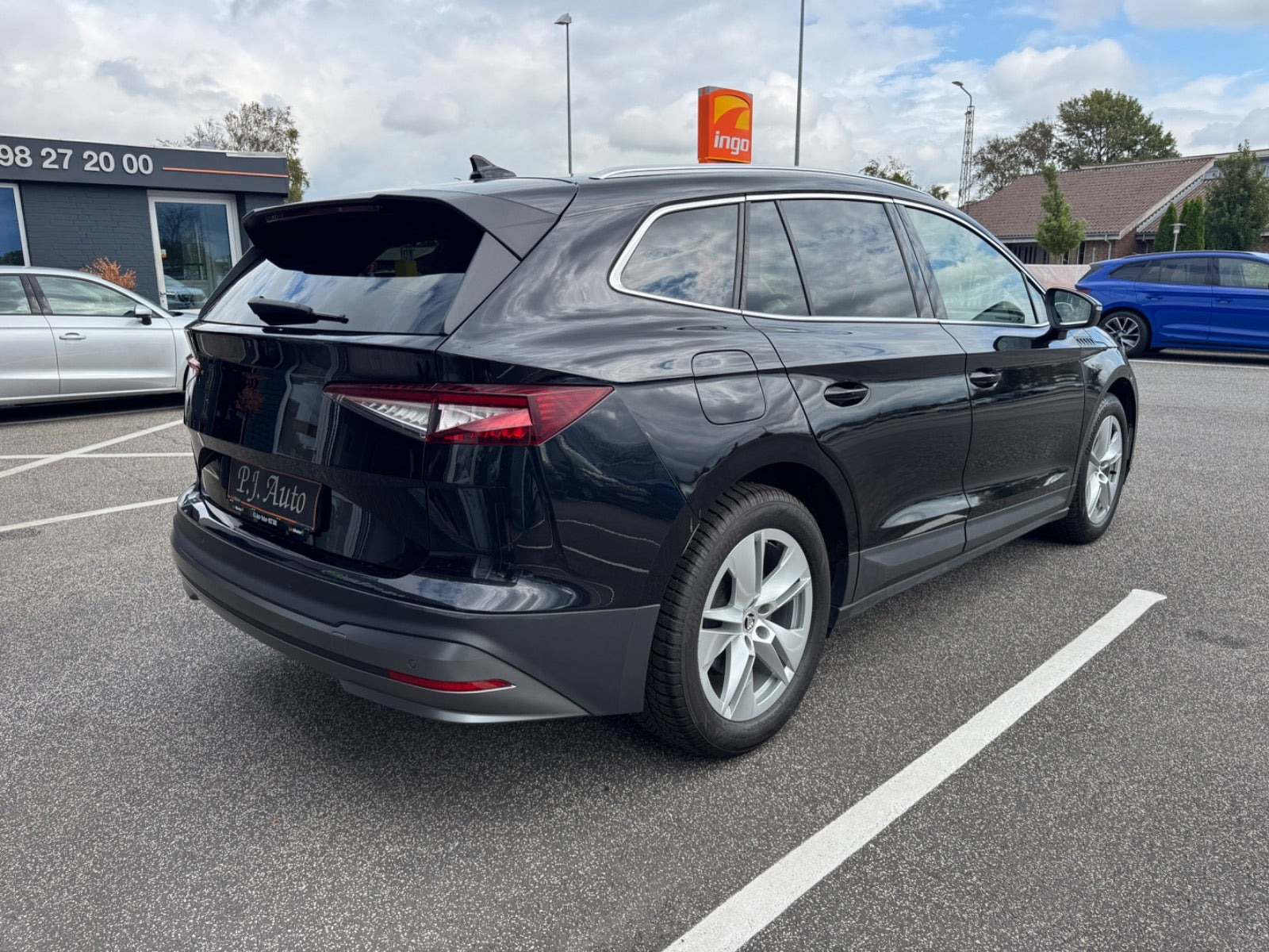 Sort Skoda Enyaq fra 2022