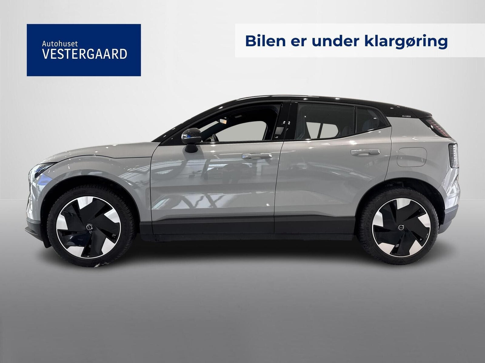 Grå Volvo EX30 fra 2024