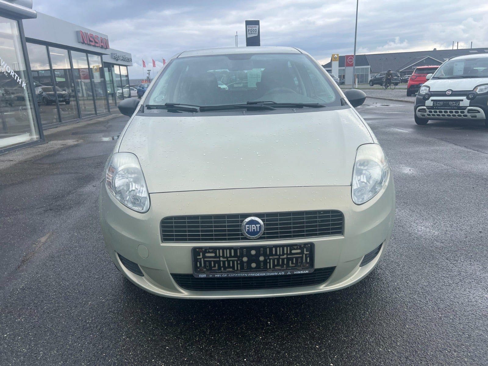 Beige Fiat Punto fra 2006