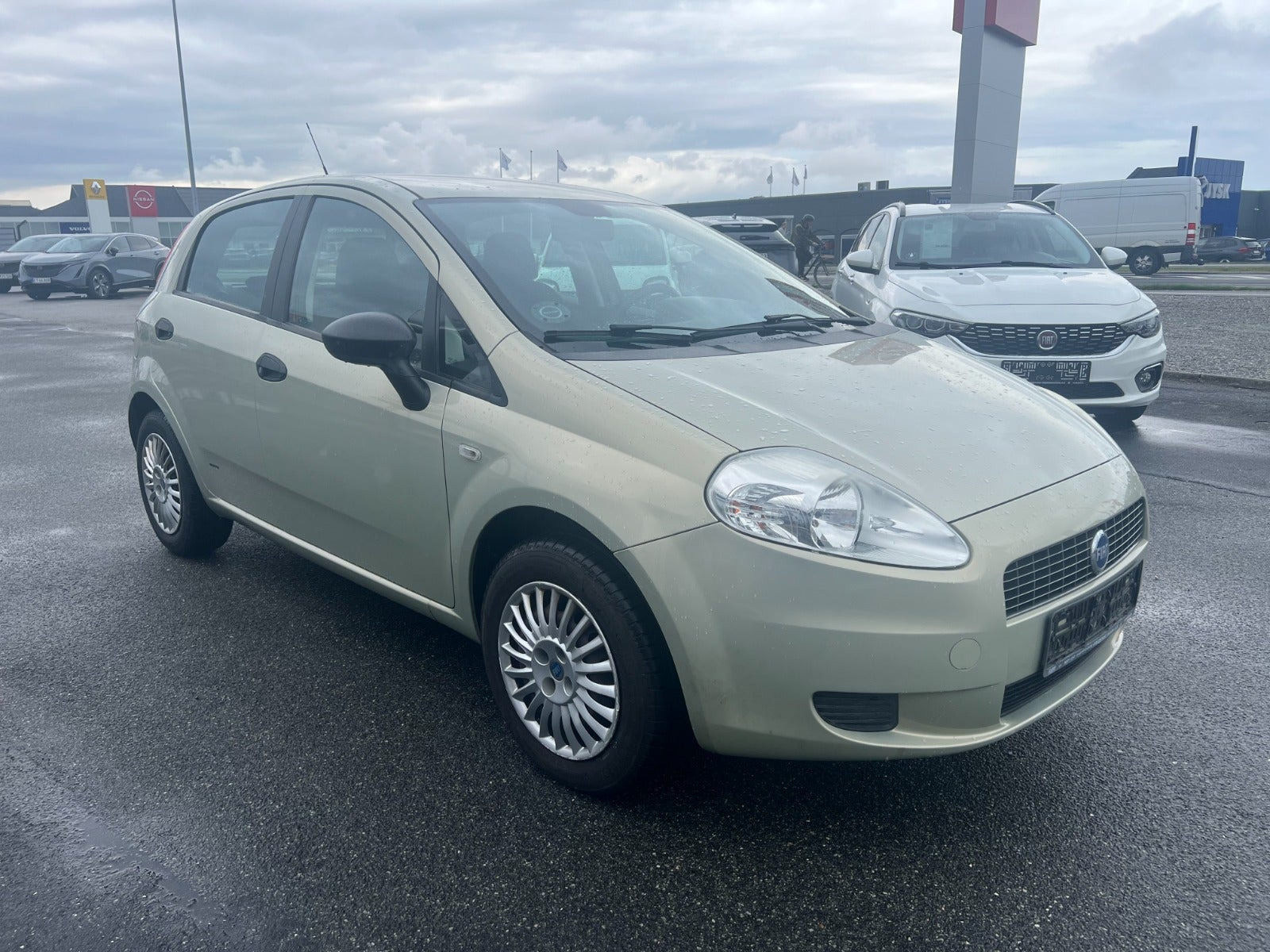 Beige Fiat Punto fra 2006