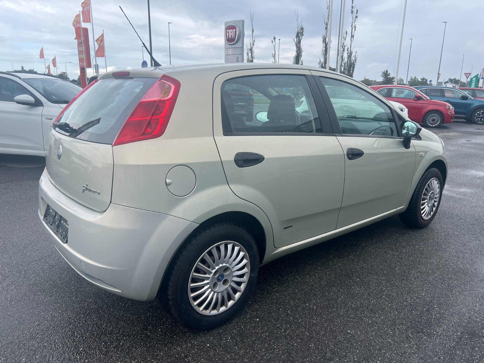Beige Fiat Punto fra 2006