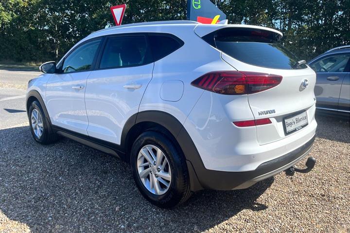 Hvid Hyundai Tucson fra 2020