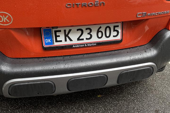 Orange Citroën C3 Aircross fra 2017